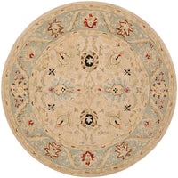 Safavieh Anatolia An569C Natural / Soft Turquoise Area Rug