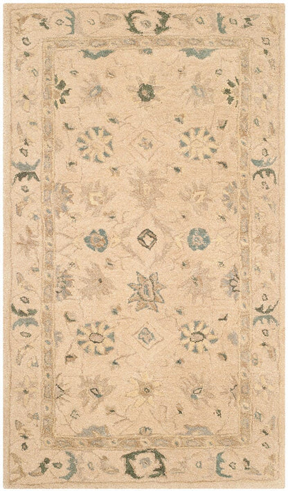 Safavieh Anatolia An572A Taupe / Blue Area Rug