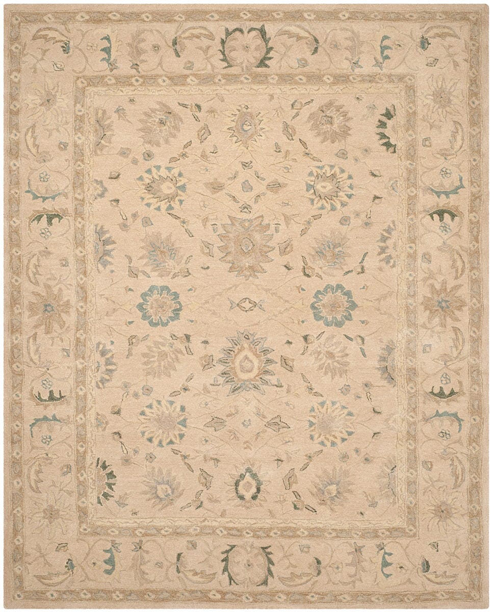 Safavieh Anatolia An572A Taupe / Blue Area Rug