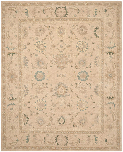 Safavieh Anatolia An572A Taupe / Blue Area Rug