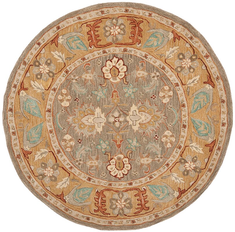 Safavieh Anatolia An577A Brown / Camel Area Rug