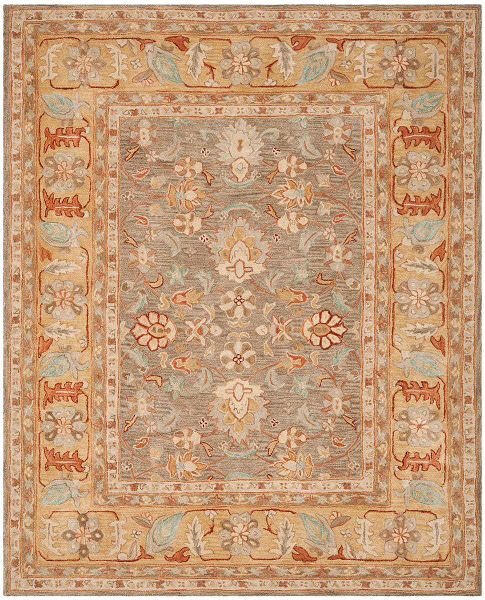 Safavieh Anatolia An577A Brown / Camel Area Rug