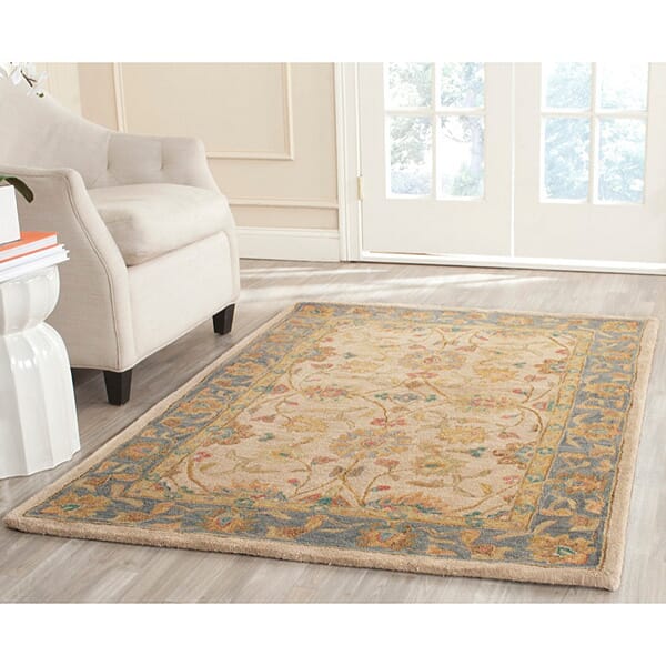 Safavieh Anatolia An580D Ivory / Blue Area Rug