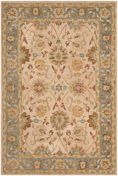 Safavieh Anatolia An580D Ivory / Blue Area Rug