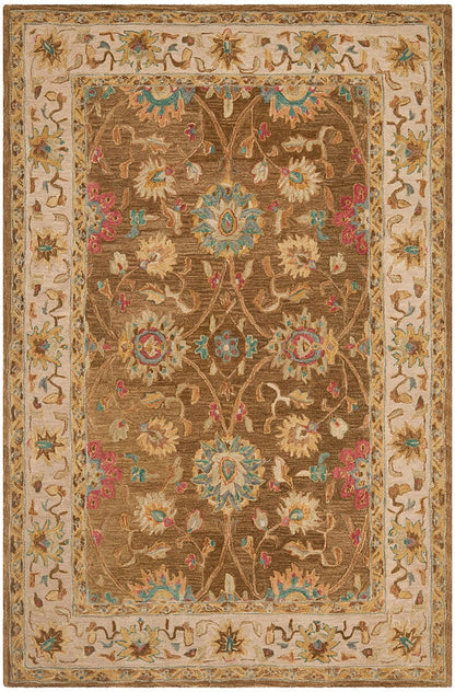 Safavieh Anatolia An580F Brown / Ivory Area Rug