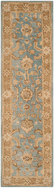 Safavieh Anatolia An585D Light Blue / Taupe Area Rug