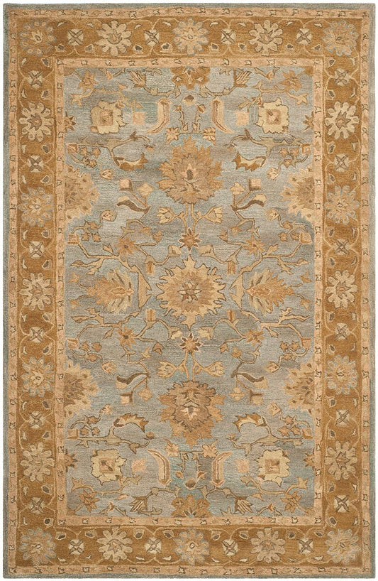 Safavieh Anatolia An585D Light Blue / Taupe Area Rug