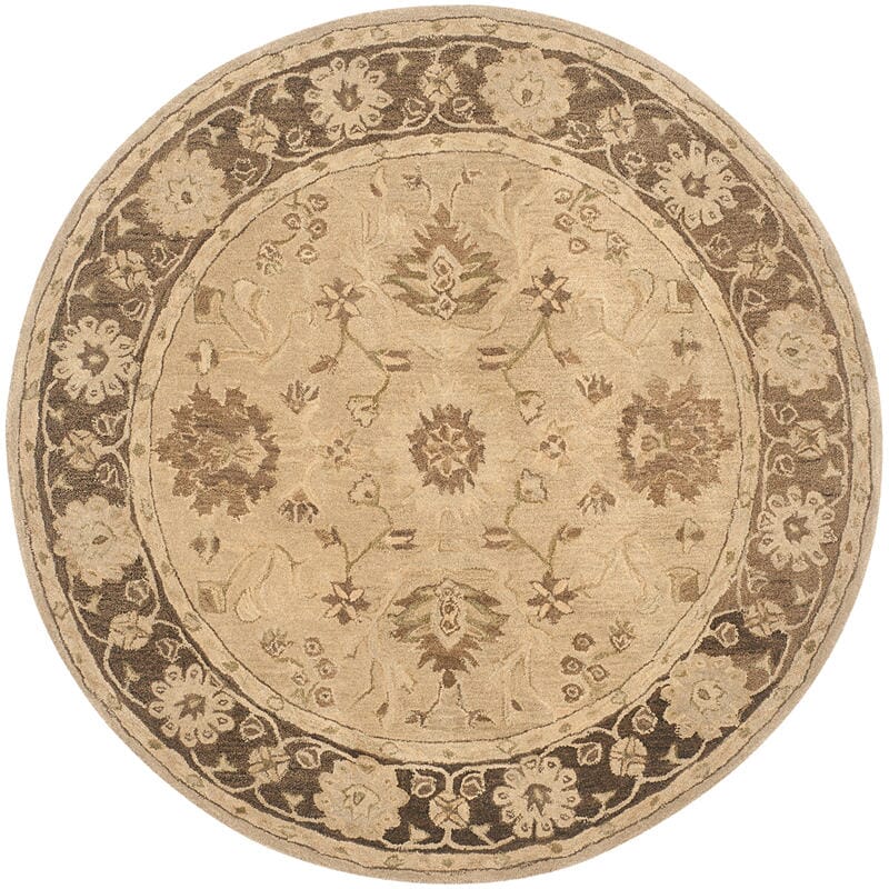 Safavieh Anatolia An585H Light Grey / Dark Brown Area Rug