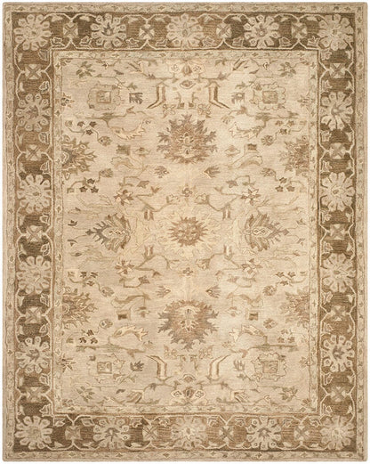 Safavieh Anatolia An585H Light Grey / Dark Brown Area Rug