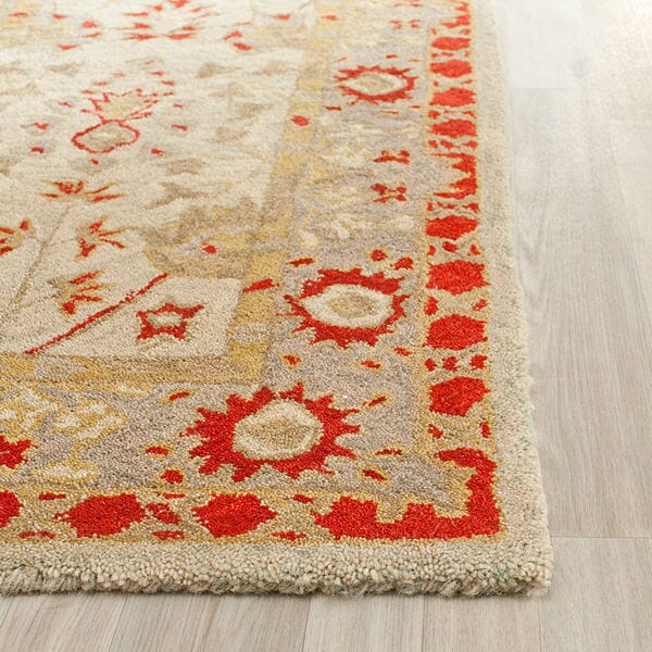 Safavieh Anatolia An589A Ivory / Light Green Area Rug