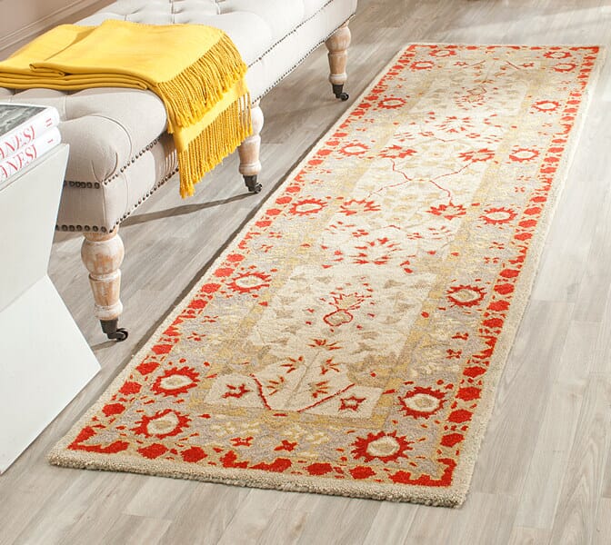 Safavieh Anatolia An589A Ivory / Light Green Area Rug