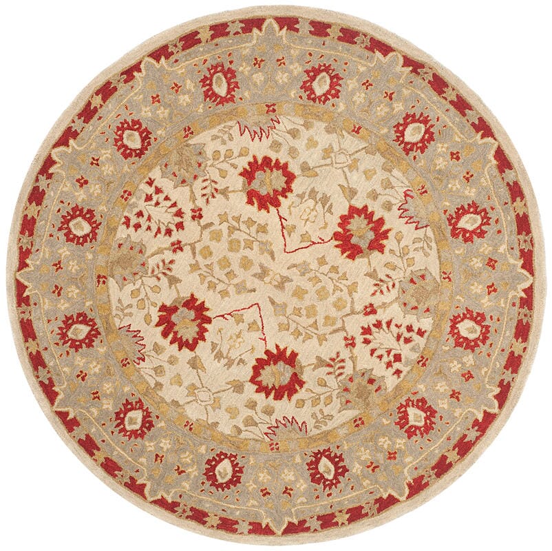 Safavieh Anatolia An589A Ivory / Light Green Area Rug