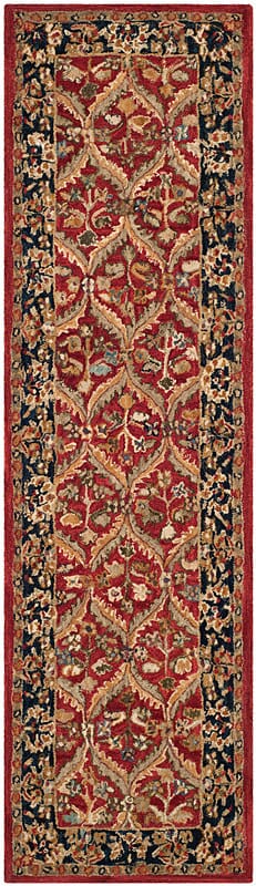 Safavieh Anatolia an610a Red / Navy Area Rug