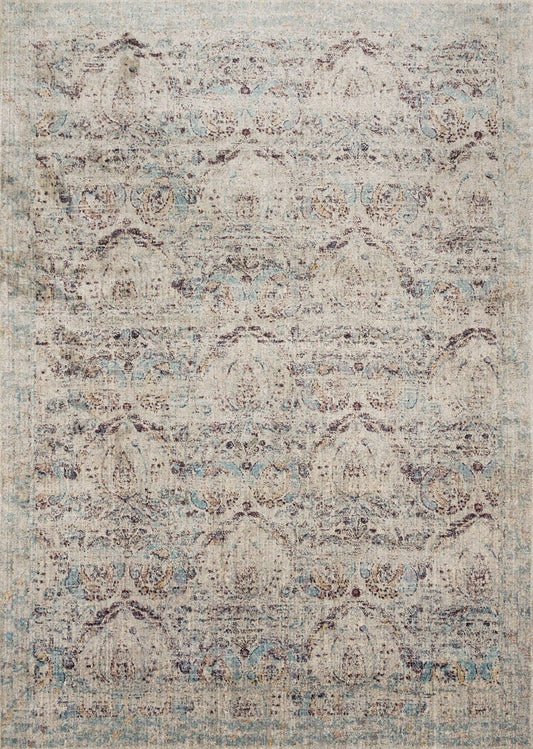 Loloi Anastasia AF-05 Silver / Plum Vintage / Distressed Area Rug