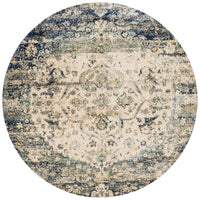 Loloi Anastasia AF-06 Blue / Ivory Vintage / Distressed Area Rug