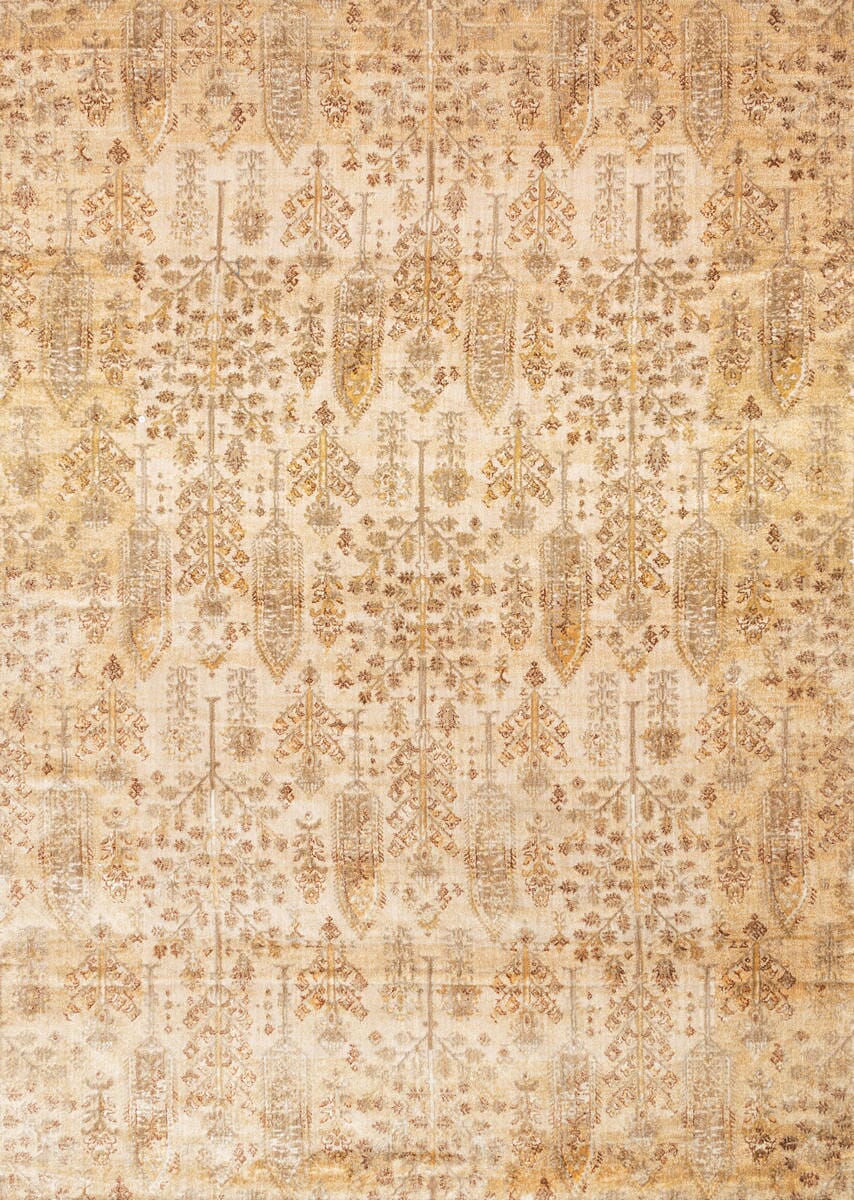 Loloi Anastasia AF-11 Antique Ivory / Gold Vintage / Distressed Area Rug