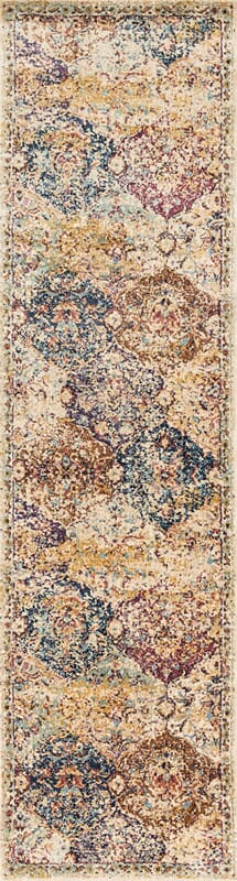 Loloi Anastasia AF-12 Ivory / Multi Vintage / Distressed Area Rug