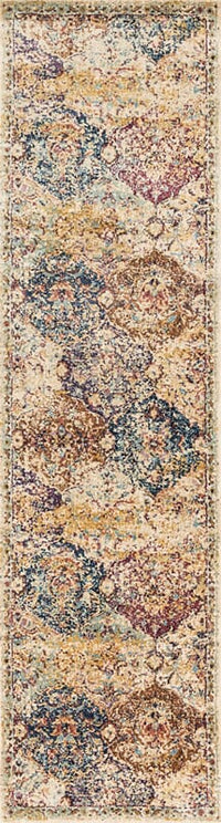 Loloi Anastasia AF-12 Ivory / Multi Vintage / Distressed Area Rug