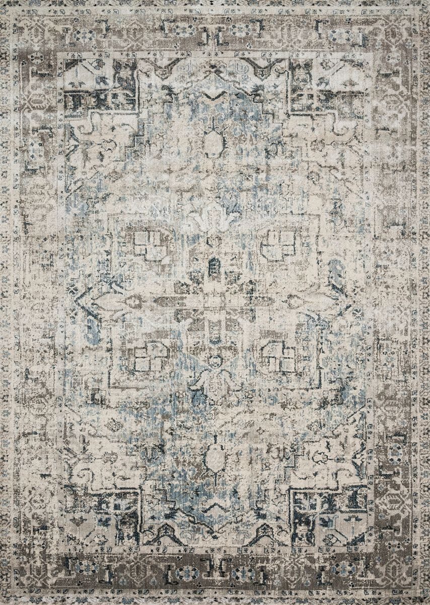 Loloi Anastasia Af-20 Blue / Slate Vintage / Distressed Area Rug