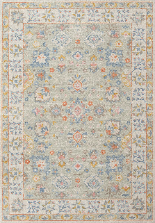 Momeni Anatolia Ana-8 Light Blue Area Rug