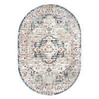 Nuloom Josephine Winged Cartouche Njo2380A Gray Area Rug