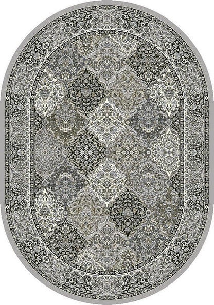 Dynamic Ancient Garden 57008 Cream / Grey Area Rug