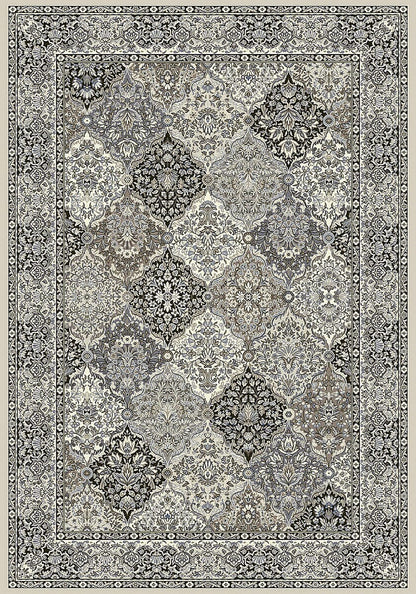 Dynamic Ancient Garden 57008 Cream / Grey Area Rug