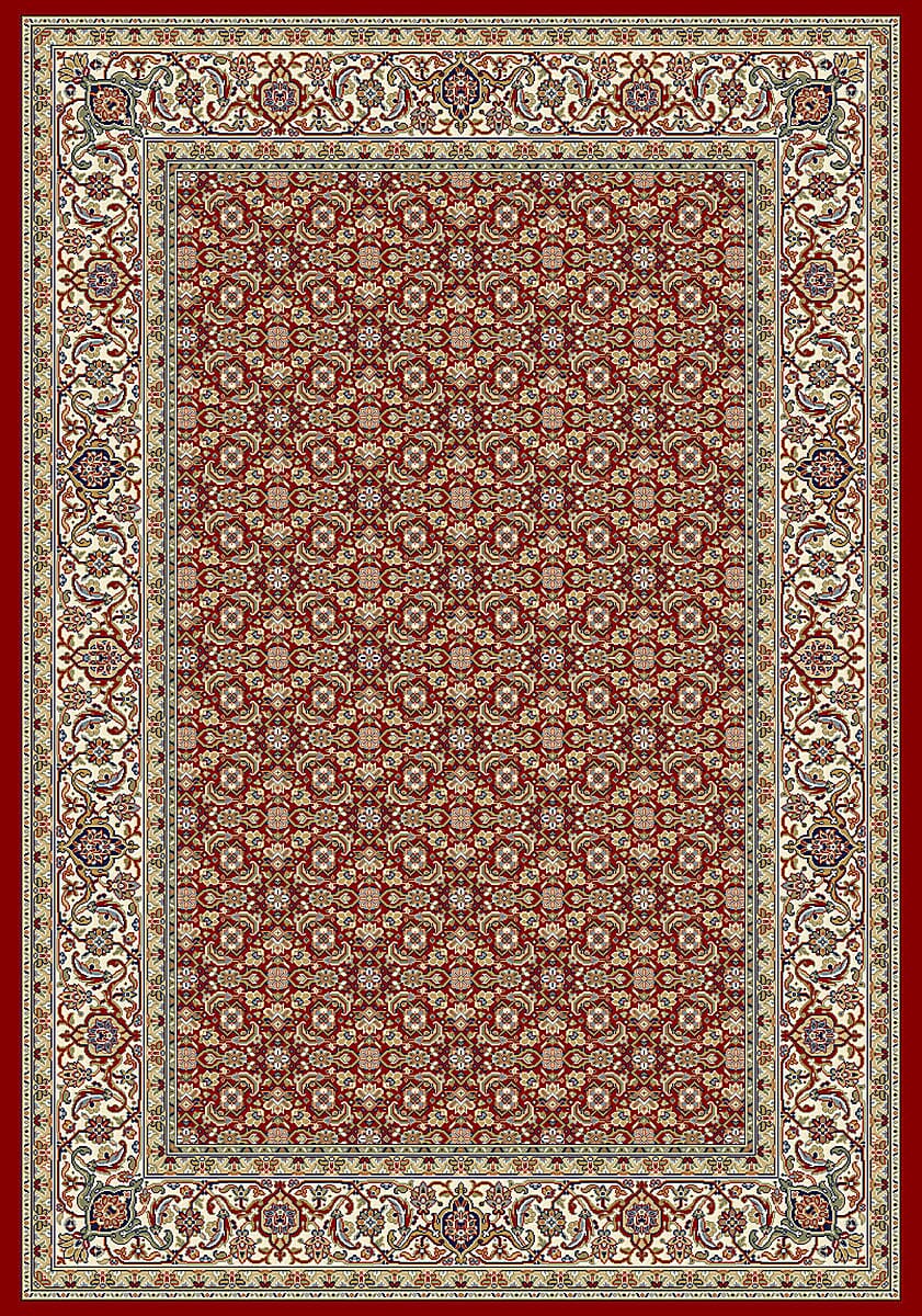Dynamic Ancient Garden 57011 Red / Ivory Area Rug
