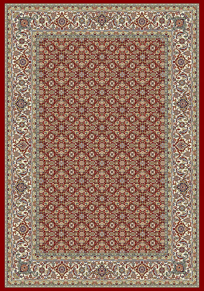 Dynamic Ancient Garden 57011 Red / Ivory Area Rug