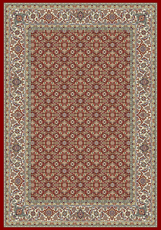 Dynamic Ancient Garden 57011 Red / Ivory Area Rug