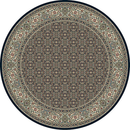 Dynamic Ancient Garden 57011 Navy Area Rug