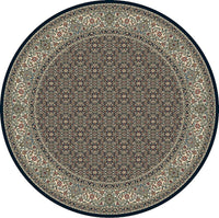 Dynamic Ancient Garden 57011 Navy Area Rug