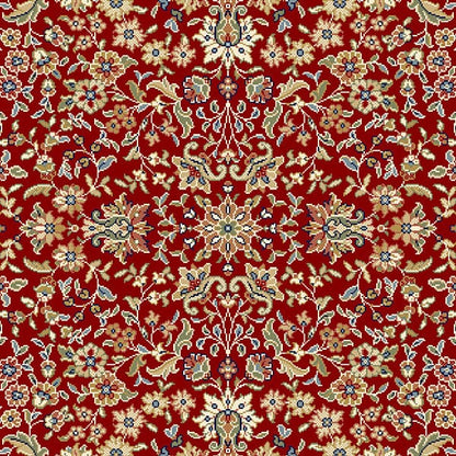 Dynamic Ancient Garden 57078 Red / Ivory Area Rug