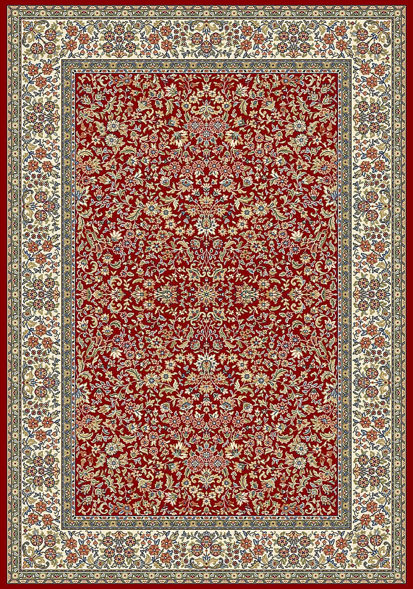 Dynamic Ancient Garden 57078 Red / Ivory Area Rug