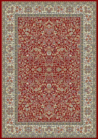 Dynamic Ancient Garden 57078 Red / Ivory Area Rug