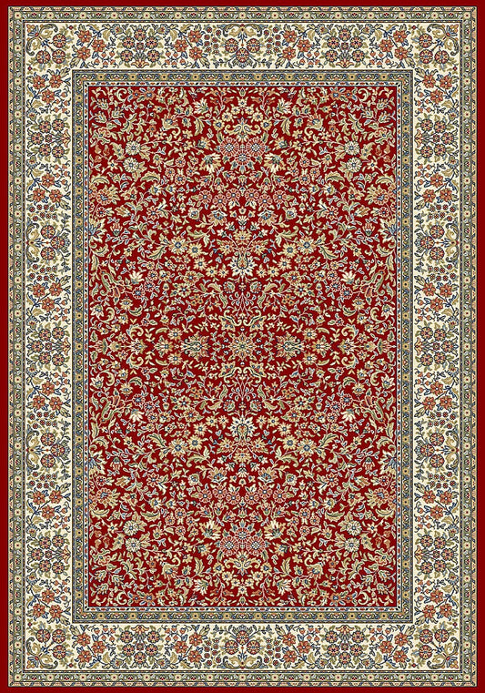 Dynamic Ancient Garden 57078 Red / Ivory Area Rug