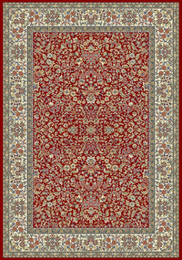 Dynamic Ancient Garden 57078 Red / Ivory Area Rug