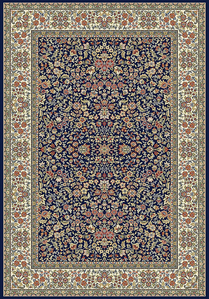 Dynamic Ancient Garden 57078 Blue / Ivory Area Rug