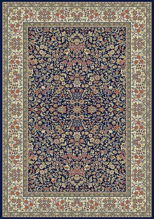 Dynamic Ancient Garden 57078 Blue / Ivory Area Rug