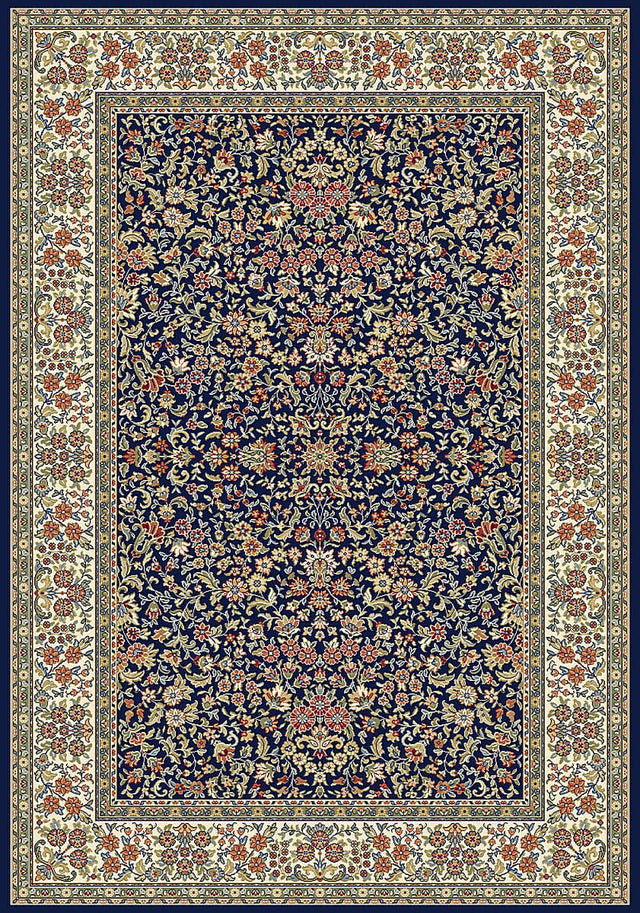 Dynamic Rugs Ancient Garden 57078 Blue / Ivory Rugs.