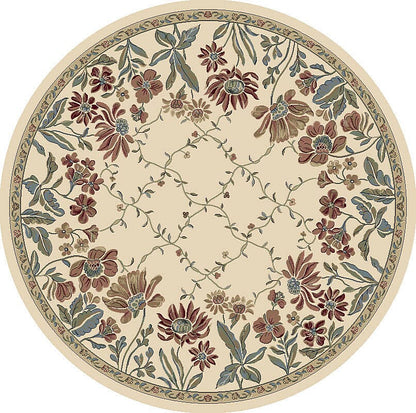 Dynamic Ancient Garden 57084 Ivory Area Rug