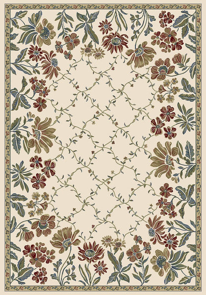 Dynamic Ancient Garden 57084 Ivory Area Rug