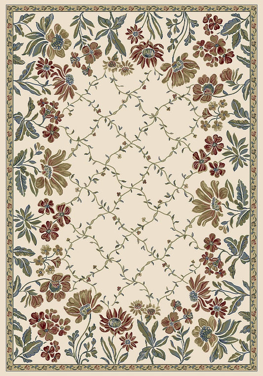 Dynamic Ancient Garden 57084 Ivory Area Rug