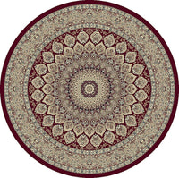 Dynamic Ancient Garden 57090 Red Area Rug