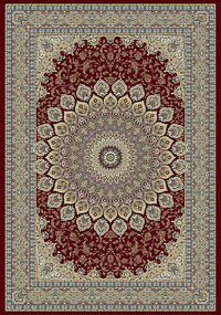 Dynamic Ancient Garden 57090 Red Area Rug