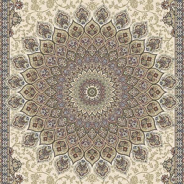 Dynamic Ancient Garden 57090 Ivory Area Rug