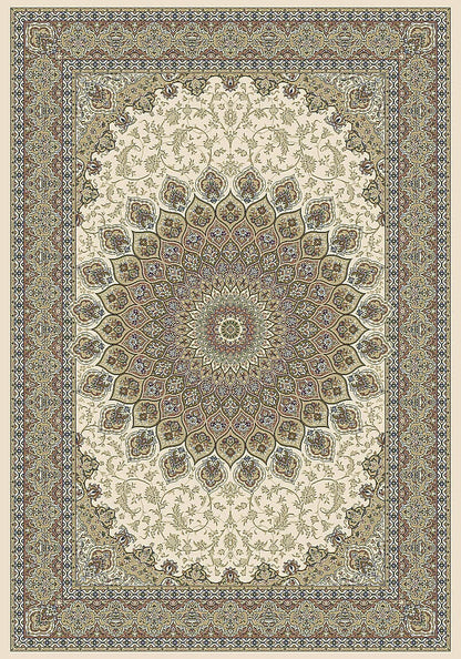 Dynamic Ancient Garden 57090 Ivory Area Rug