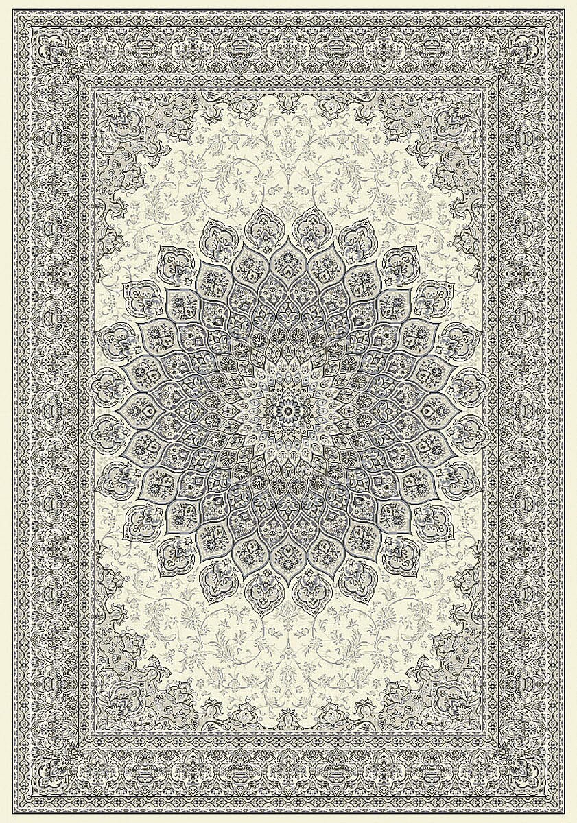 Dynamic Ancient Garden 57090 Cream / Grey Area Rug