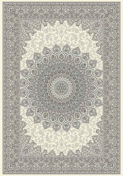 Dynamic Ancient Garden 57090 Cream / Grey Area Rug