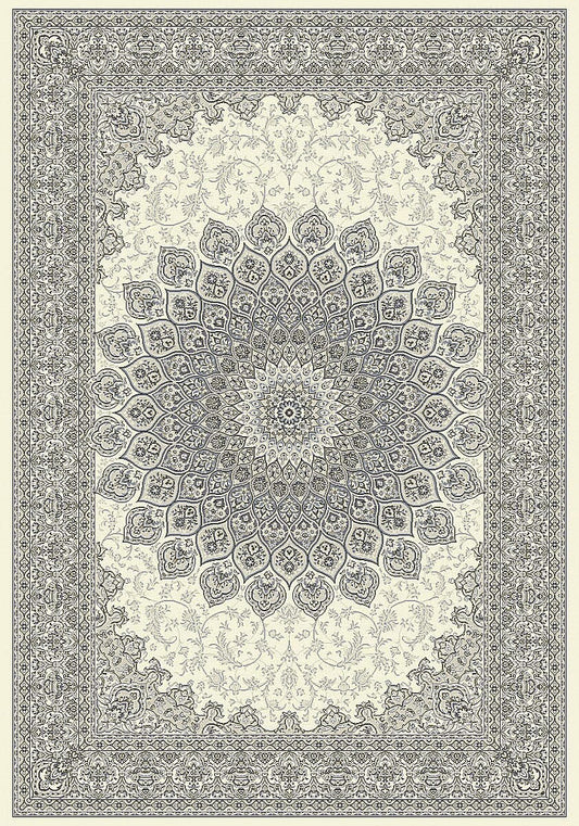 Dynamic Ancient Garden 57090 Cream / Grey Area Rug